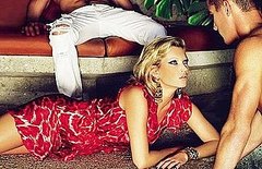 Just Cavalli Spring Ad Campaign Featuring Kate Moss Just Cavalli Spring Ad Campaign Featuring Kate Moss