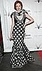 Model Coco Rocha Attends New Yorkers For Children Spring Dinner Dance in Black and White Zac Posen
