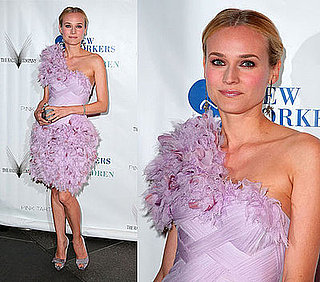 Diane Kruger Wears Lavender Marchesa to Annual New Yorkers For Children Spring Dinner Dance in NY
