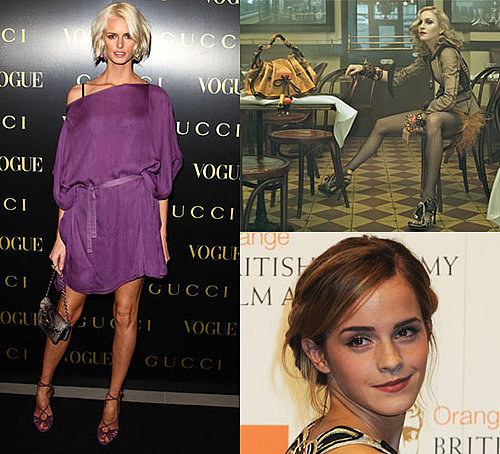 Madonna Louis Vuitton Fall '09 Campaign, Emma Watson Burberry Fall '09 Ad Campaign, Jacquetta Wheeler Gucci Fall '09 Ad Campaign