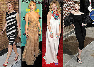 Drew Barrymore's Various Outfits At Grey Gardens Premieres
