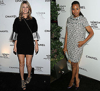 Photo of Angela Lindvall and Kerry Washington At Chanel Party In NYC