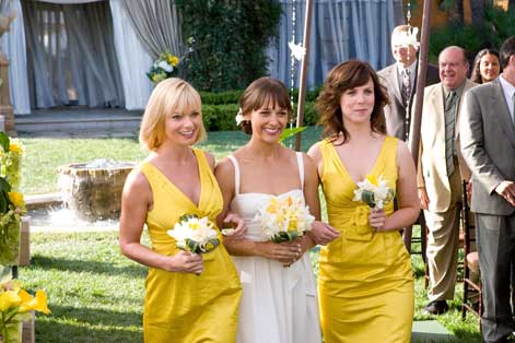 Yellow Bridesmaid Dresses in the Movie I Love You, Man