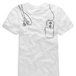 Fake It With a Headphone-Print Tee  