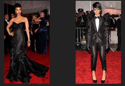 FabSugar 2009 Met Costume Institute Gala Model and Celebrity Faceoff Game