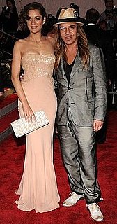 Photo of Marion Cotillard and John Galliano at 2009 Met Costume Institute Gala