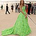 Iman in Oscar de la Renta