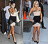 Photo of Rihanna and Paris Hilton Wearing Same Alexander Wang Corset Dress