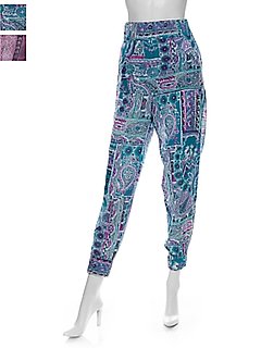 Cerulean Sheer Kangaroo Harem Pants: Love It or Hate It? 