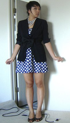Look of the Day: Bows and Dots 