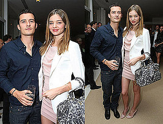 Photos of Miranda Kerr in Stella McCartney and Orlando Bloom at Audi Dinner In Beverly Hills