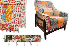 Patchwork Quilt-Inspired Chairs and Other Homewares Patchwork Quilt-Inspired Chairs and Other Homewares