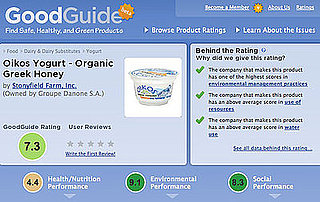 GoodGuide Eco Directory Launches Food Ratings
