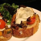 Recipe For Open-Face Ratatouille Sandwich Recipe For Open-Face Ratatouille Sandwich