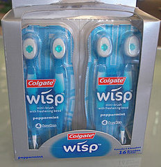Review of Colgate Wisp Mini Toothbrushes Review of Colgate Wisp Mini Toothbrushes