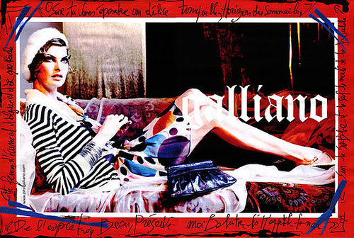 Linda Evangelista - John Galliano Fall 2009 