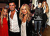 Nicole Richie and Lindsay Lohan in LA