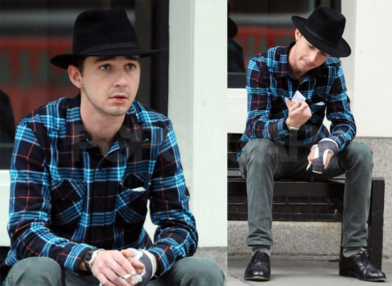 Shia Labeouf in NYC