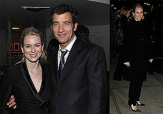 Photos of Clive Owen and Naomi Watts, Video of Naomi on The Late Show, Interview With Clive About Kids and Jennifer Aniston