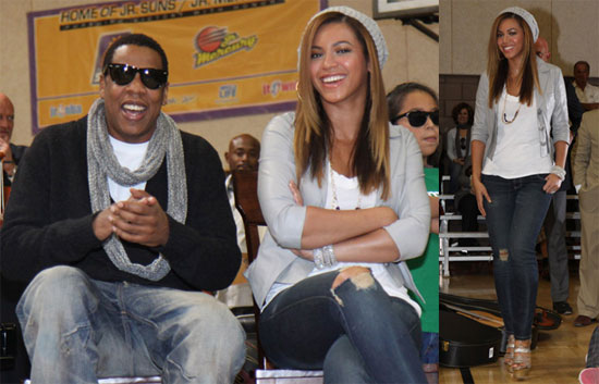 Beyonce and Jay-Z Donating Instruments
