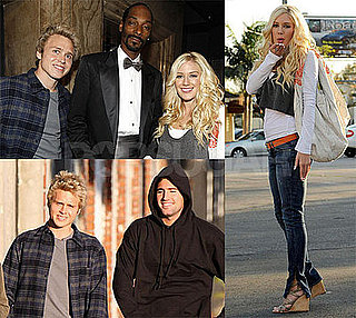 Photos of Heidi Montag and Spencer Pratt at Snoop Dogg's Show, Heidi Getting Heart Manicured Nails, Spencer with Brody Jenner