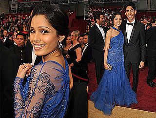 Photos of Freida Pinto and Dev Patel at the 2009 Oscars