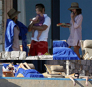 Photos of Jessica Alba, Honor Warren, Cash Warren in Mexico