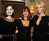 Photo of Anne Hathaway, Charlize Theron, and Jessica Alba at a V-Day Luncheon