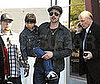 Photo of Brad Pitt and His Son Pax in Las Vegas