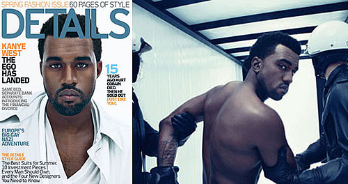 Photos and Quote From Kanye West, Who Wants to Redefine "Gay," in March's Details