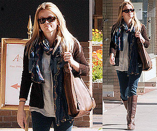 Photos of Reese Witherspoon in LA, Rumored to Star in Romantic Comedy with Owen Wilson and Paul Rudd