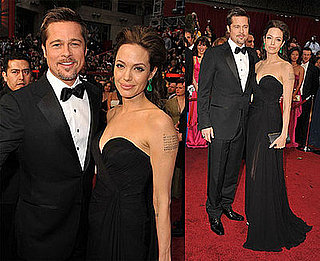 Photos of Angelina Jolie and Brad Pitt at the 2009 Oscars