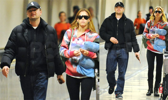 Leonardo DiCaprio and Bar Refaeli in NYC