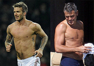 Shirtless Photos of David Beckham and George Clooney, Who's Letting David Stay at His Lake Como Villa