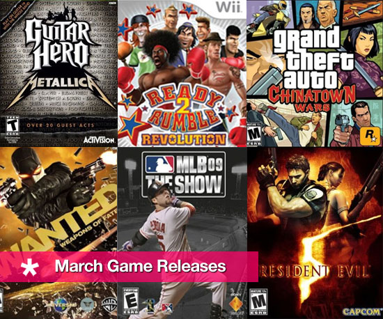 March Game Releases