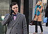 Photos of Ed Westwick and Blake Lively Filming in NYC