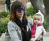 Photo of Jessica Alba at the Park with Her Daughter Honor