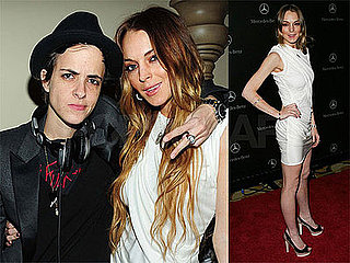 Photos of Lindsay Lohan and Samantha Ronson at Mercedes-Benz Post-Oscar Party in LA