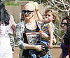 Photo of Gwen Stefani and Kingston Rossdale out in LA