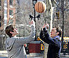 Photo of Chace Crawford and Ed Westwick Filming Gossip Girl in NYC