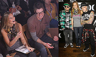 Photos of Bar Refaeli, Joel Madden, Benji Madden, Robert Buckley at Hurley's Walk the Walk Competition