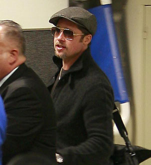 Brad Pitt at LAX
