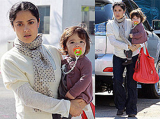 Photos of Salma Hayek and Valentina in LA