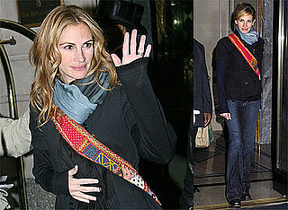 Photos and Quotes of Julia Roberts in NYC, Talking About Duplicity with Clive Owen