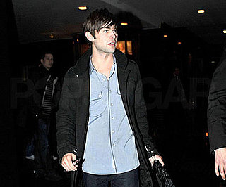 Photo of Chace Crawford Arriving at Jimmy Fallon's Show