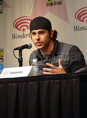 Zachary Levi Displays Gaming Prowess at the Chuck Panel at Wondercon 2009 Zachary Levi Displays Gaming Prowess at the Chuck Panel at Wondercon 2009