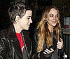 Photos of Lindsay Lohan and Samantha Ronson Leaving the Palms in LA