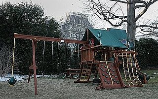 Sugar Shout Out: Sasha and Malia Get Swing Set