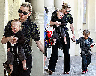 Photos of Cate Blanchett With Her Sons Out in Australia