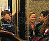 Photo of Kate Moss, Jamie Hince, and Terry Richardson at Paris's  Cafe de Flore